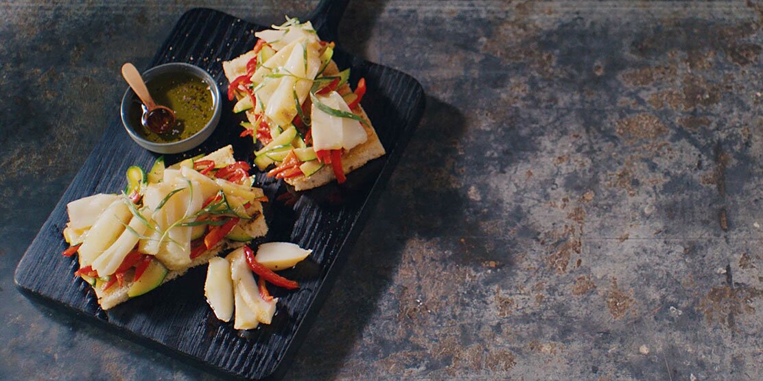 Norwegian Clipfish toast